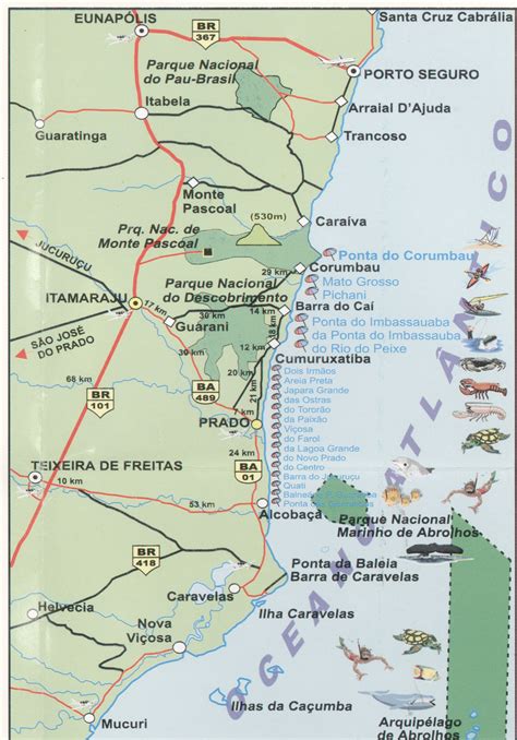 cidade de prada|prado bahia map.